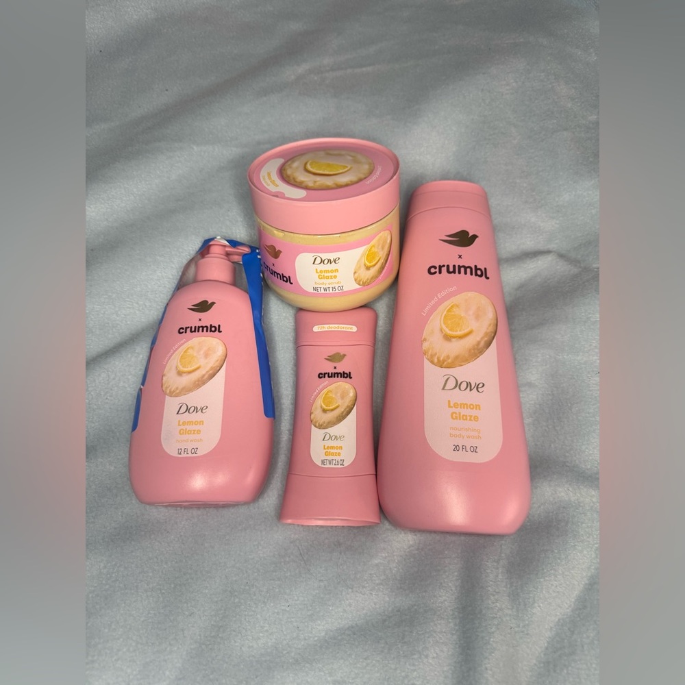 CRUMBL x DOVE Lemon Glaze Set!
